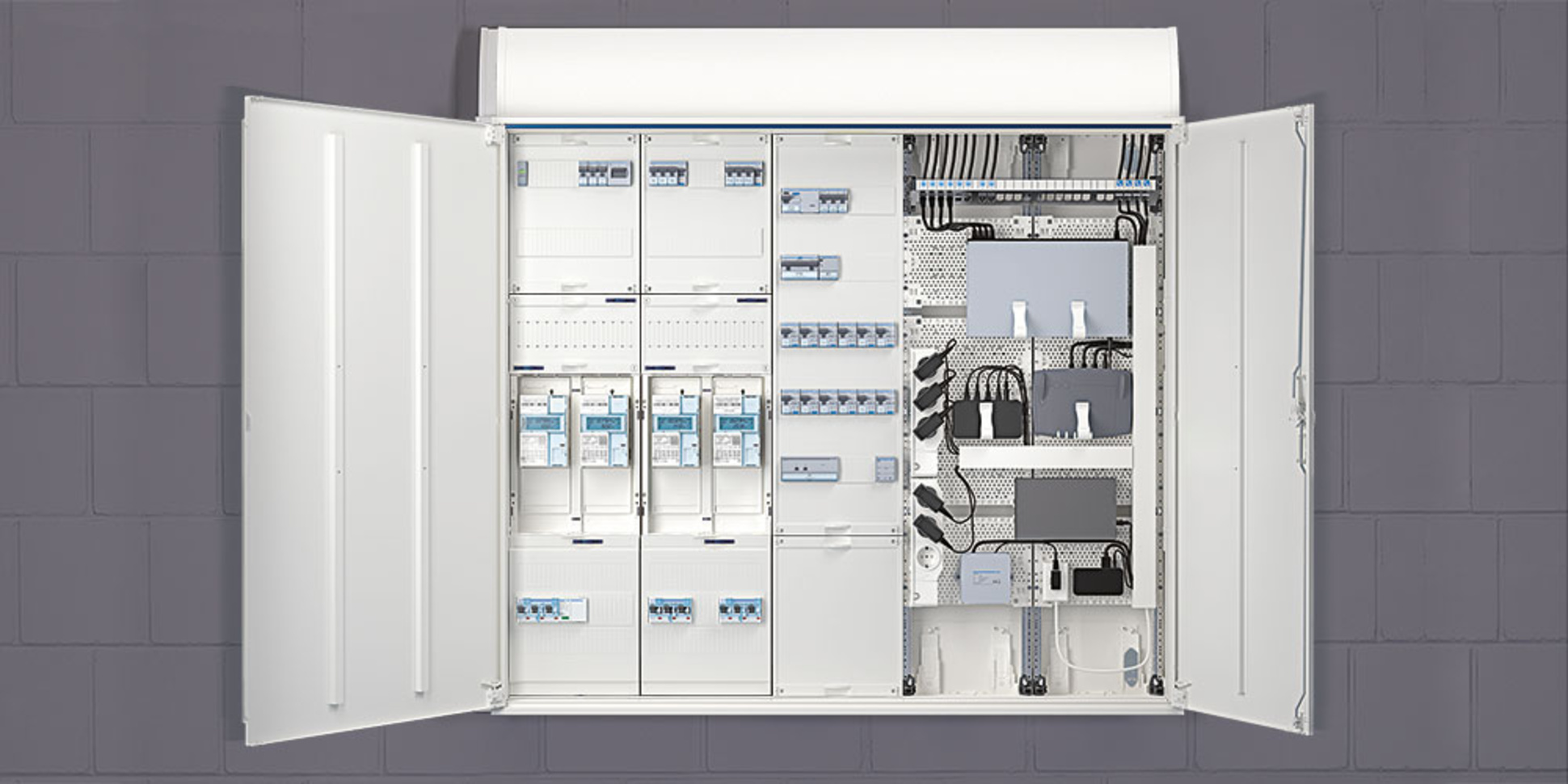 Technikzentrale bei EKT Elektro und Kommunikationstechnik Heß GmbH in Borna