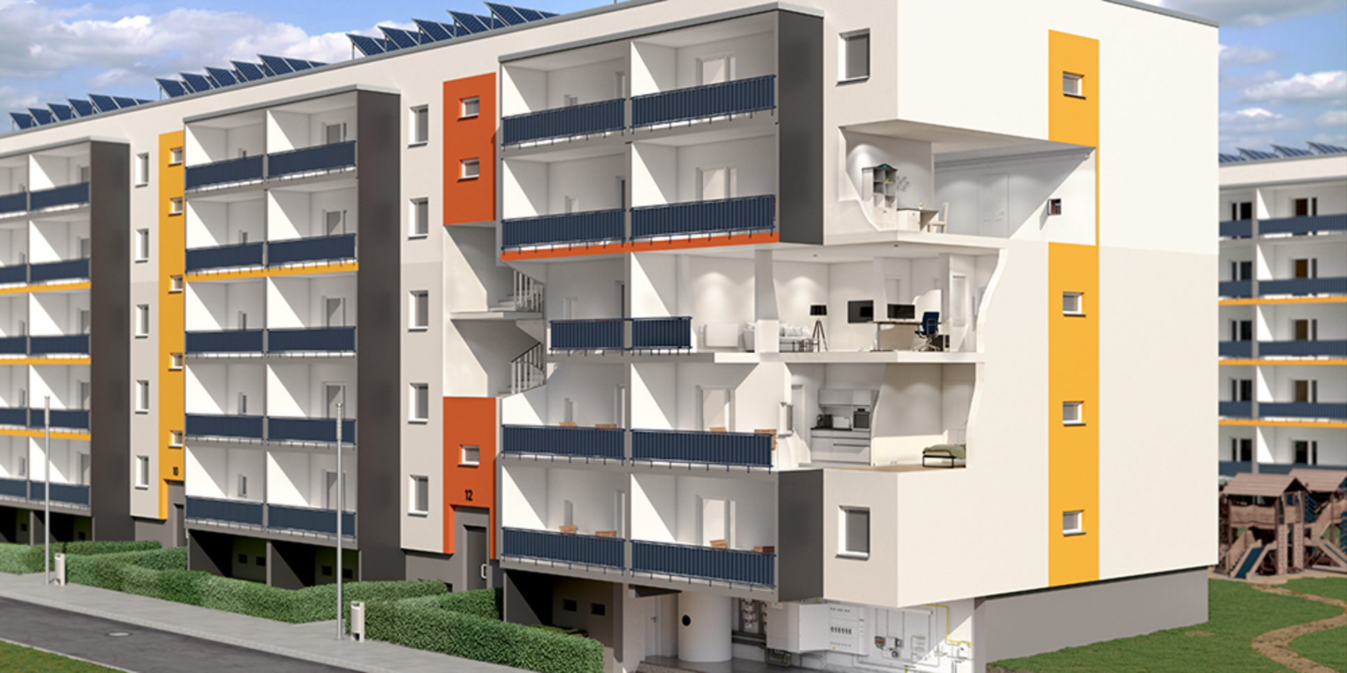 Elektroinstallation im Wohnungsbau bei EKT Elektro und Kommunikationstechnik Heß GmbH in Borna
