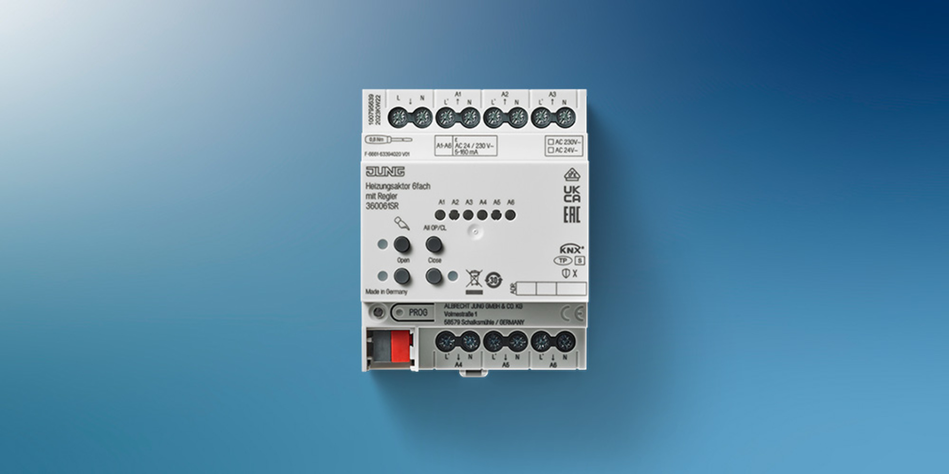 KNX Heizungsaktor 6-fach bei EKT Elektro und Kommunikationstechnik Heß GmbH in Borna